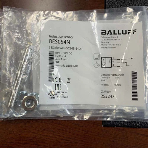 1PC New BALLUFF BES M08MI-PSC30B-S49G Proximity Switch Sensor