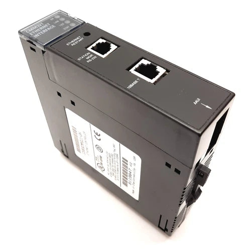 GE Fanuc IC693CMM321-GH Ethernet Controller Module, Connections: RS-232 10BASE T