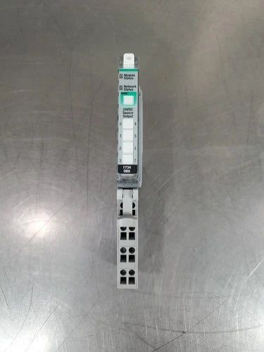 Allen Bradley 1734-OB8 Ser C Output Module w/1734-MB Base.                 3E-33