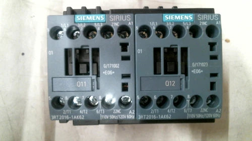 SIEMENS 3RA2316-8XB30-1AK6 REVERSING S00 CONTACTOR 120V 3P 20A  -FREE SHIPPING