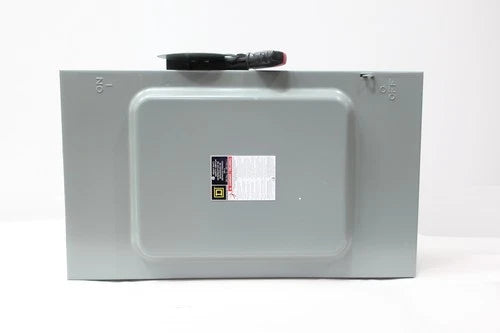 Square D H364N Fusible Disconnect Switch 200a Amp 600v-ac 3p