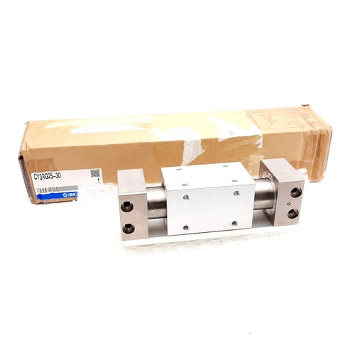 SMC CY3RG25-30 Rodless Cylinder, ?25mm Bore, 30mm Stroke, Rc1/8, 0.7MPa, 363N