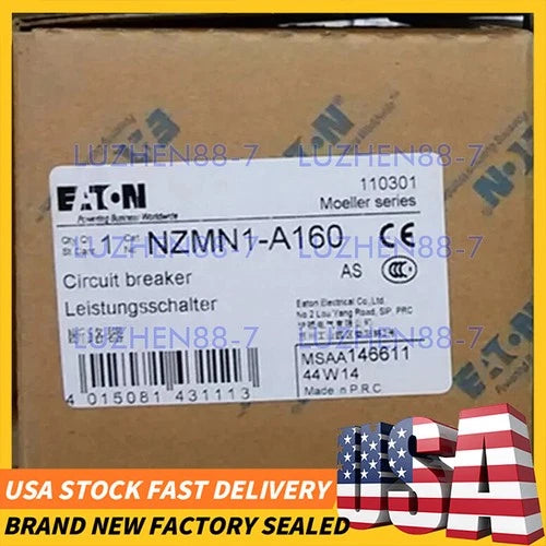 EATON NZMN1-A160 Molded Case Circuit Breaker
Opens in a new window or tab