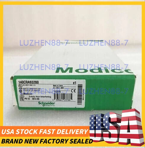 Schneider New Sealed 140CRA93200 PLC Module New In Box Spot Goods Free Shipping
Opens in a new window or tab