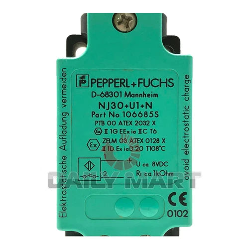 New In Box PEPPERL+FUCHS NJ30+U1+N Inductive sensor