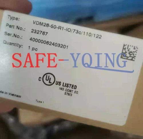 ONE NEW PEPPERL+FUCHS VDM28-50-R1-IO/73c/110/122