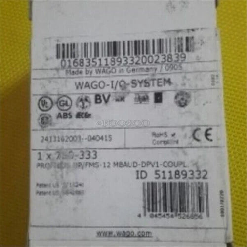 1 pcs New Wago 750-333 IU