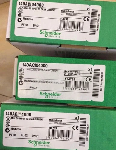 new Surplus Sealed Schneider Electric 140ACI04000 Modicon Quantum Input Module