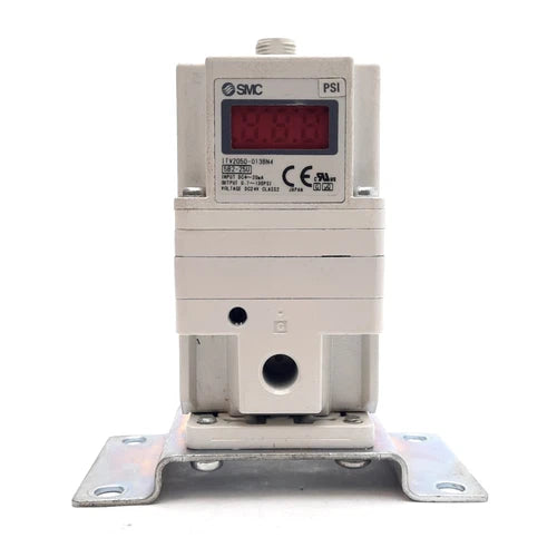 SMC ITV2050-013BN4 Electro-Pneumatic Regulator, 24VDC 4-20mA, 0.7-130psi, Rc3/8