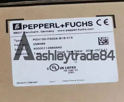 1PCS New Pepperl+Fuchs Code reader PGV100-F200A-B16-V15