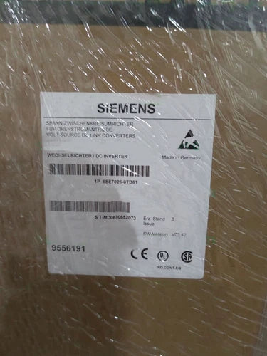 6SE7026-0TD61 1PC NEW Sealed Siemens SIMOVERT VC CONVERTER 6SE7026-0TD61 IPCS