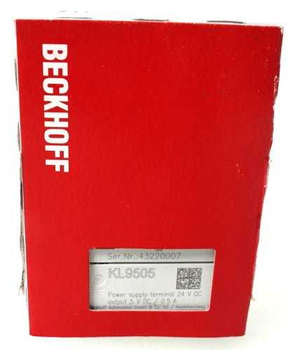 Beckhoff Netzteilklemme 5 V DC | KL9505