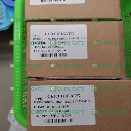 1 pe?a nova HS35F-100-SS-1024-ABZC-28V/V-SM18-S