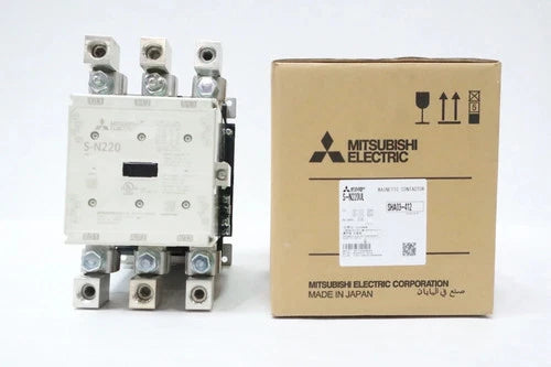 Mitsubishi S-N220 Ac Contactor 220a Amp 150hp 100-127v-ac