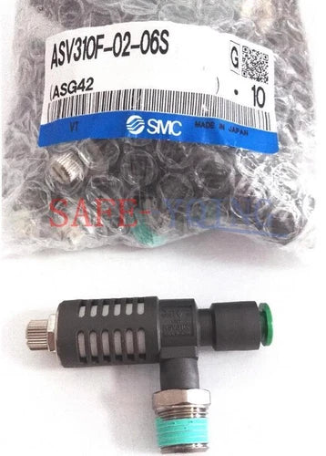 10PCS SMC Flow Control Quick Exhaust Controller ASV310F-02-06S NEW