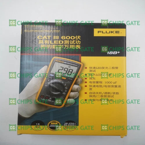 1PCS for Fluke 18B+ Digital Multimeter Meter LED test !!Brand New!! F18B+