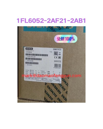 1FL6052-2AF21-2AB1 New  SIMOTICS S-1FL6 Motor, LI, SH50, TTL Brake, Fast Shippin