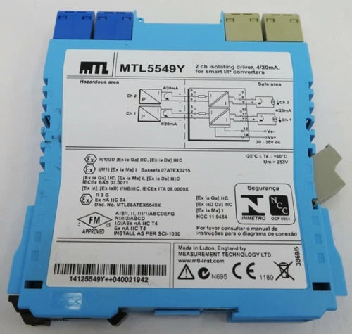 NEW MTL MTL5549Y Safety Barrier #F3