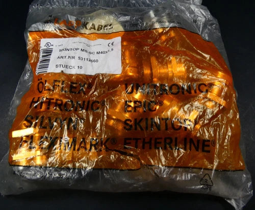 10 St¨¹ck | Lapp Kabel | 53112660 | Kabelverschraubung | MS-SC | M40 x 1,5