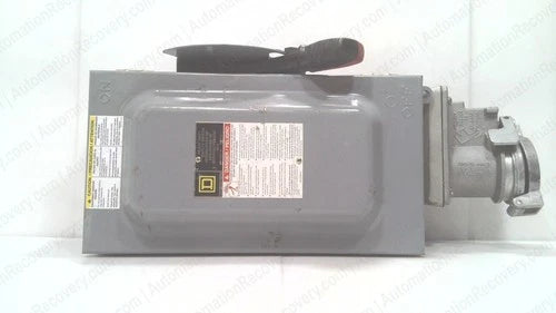 SQUARE D H362AWC, FUSIBLE SAFETY SWITCH, 60A #341053