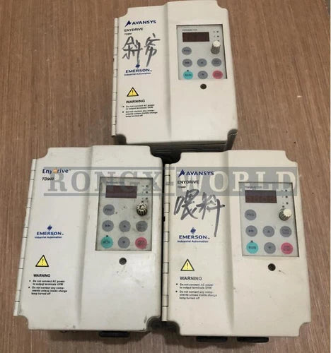 One Emerson inverter TD900-2T0015G 3P 220V 1.5KW used