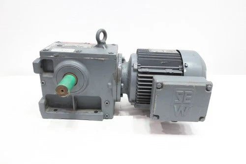 Sew Eurodrive S62DT90S4 Gearmotor 9.5rpm 1.5hp 230v-ac 460v-ac 3ph