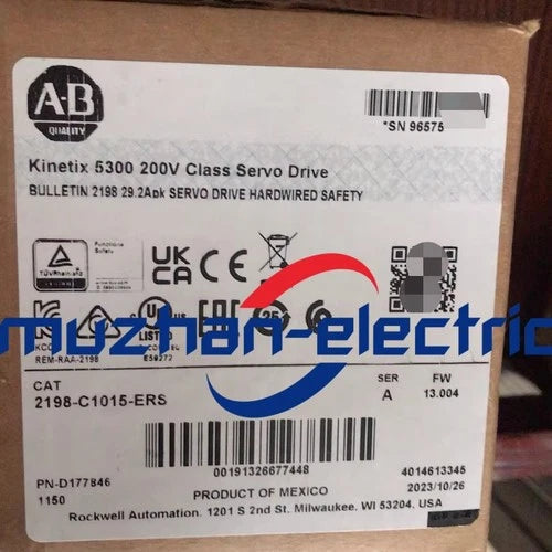 New Allen Bradley 2198-C1015-ERS Kinetix 5300 1.5kW 100/200V 1/3-Ph Servo Drive