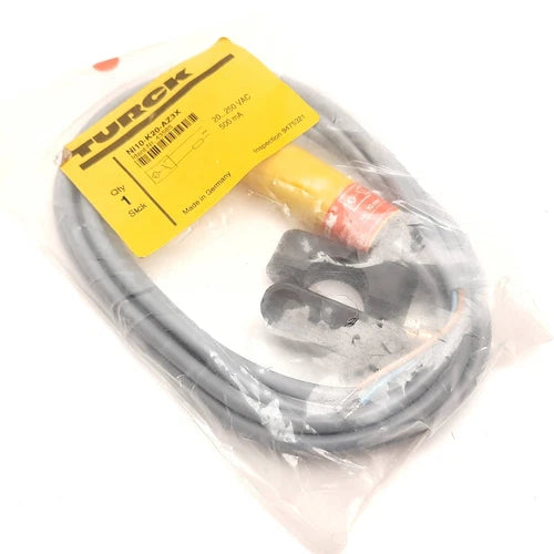 Turck Ni10-K20-AZ3X Inductive Proximity Sensor, 10mm, 20-250VAC, 20mm Barrel