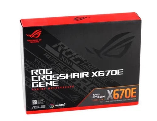 New ROG CROSSHAIR X670E GENE X670 Socket AM5 Micro ATX DDR5 Motherboard #F3