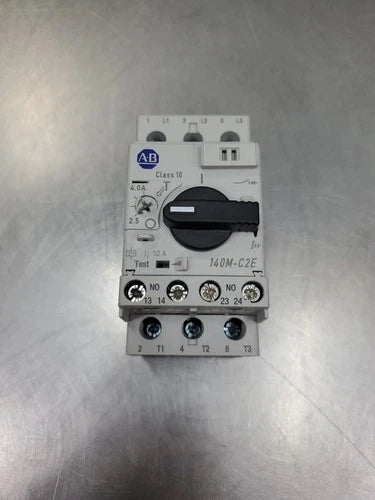 Allen Bradley 140M-C2E-B40 Ser C Motor Protector Circuit Breaker.          4E-38
