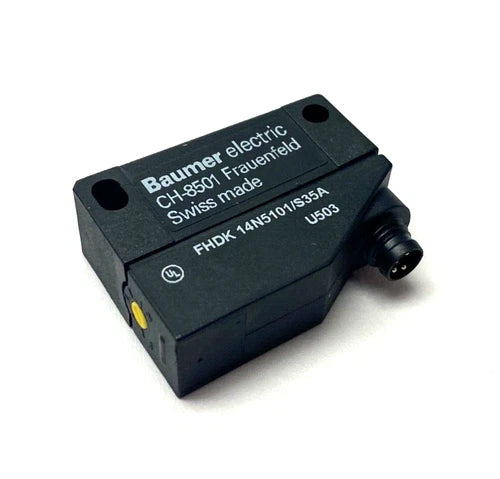 Sensor difuso Baumer el¨¦trico FHDK 14N5101/S35A supress?o de fundo 11001032