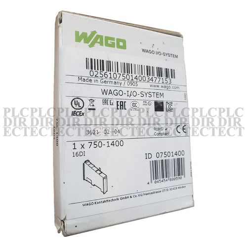 New WAGO 750-1400 16-channel Digital Input Module