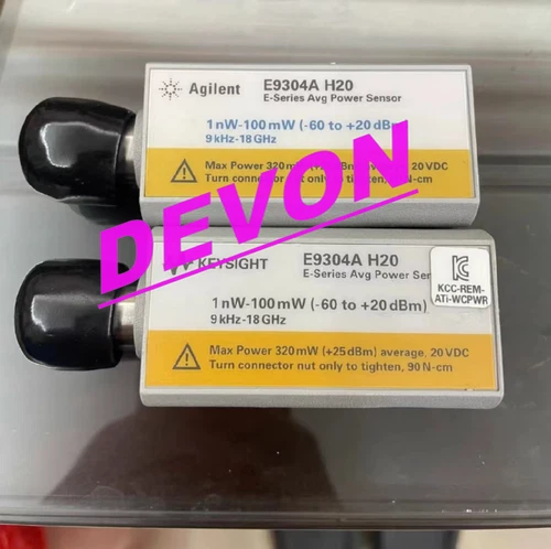 ONE Agilent E9304A H20 E-Series AVG Power Sensor 1nW-100mW 9kHz-18GHz probe