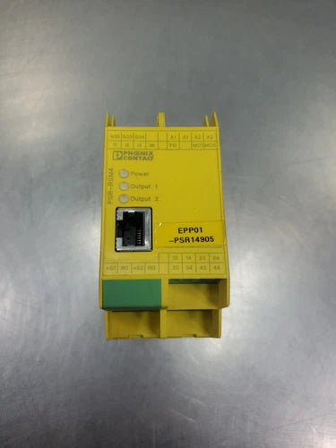 PHOENIX CONTACT PSR-SPP-24DC/RSM4/4X1-K0C Safety Relay Module.             3E-39