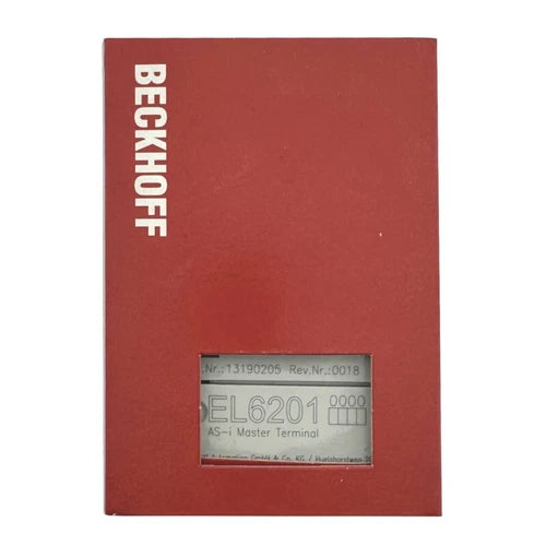 BECKHOFF EL6201 - AS-i Master, terminal EtherCat de 1 canal - EL6201 - NOVO