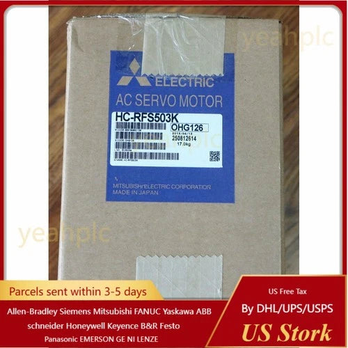 1PC Mitsubishi AC servo motor HC-RFS503K HCRFS503K New In Box  US Free TAX