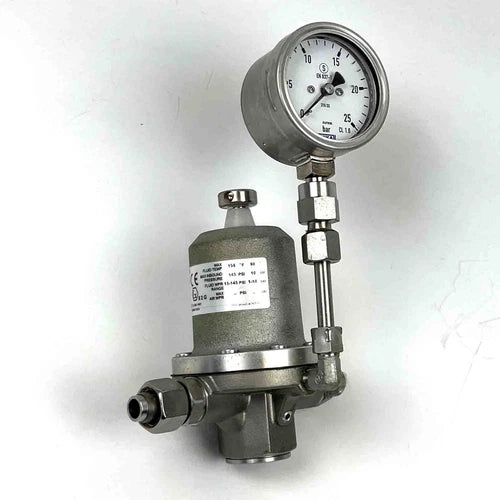 GRACO INC. P10-RM Druckregelventil 233758 mit WIKA Manometer, used