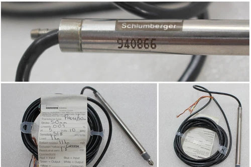Schlumberger transducer probe PAG-H/5.0, measuring travel/stroke 5 mm