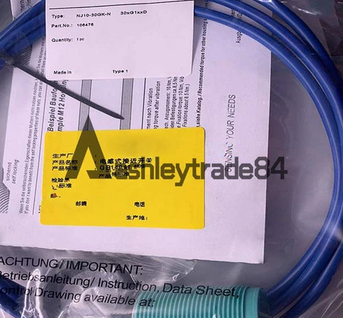 1PCS New In Box Pepperl+Fuchs P+F NJ10-30GK-N Sensor