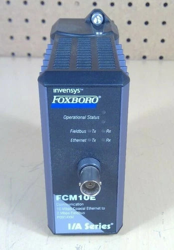 Foxboro FCM10E Comm. 10Mbps Coaxial Ethernet - 2Mbps Fieldbus P014YM Ser I/A  3H