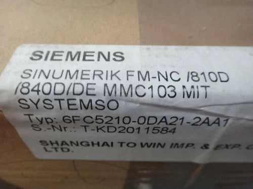 ONE Siemens 6FC5210-0DA21-2AA1 6FC5 210-0DA21-2AA1