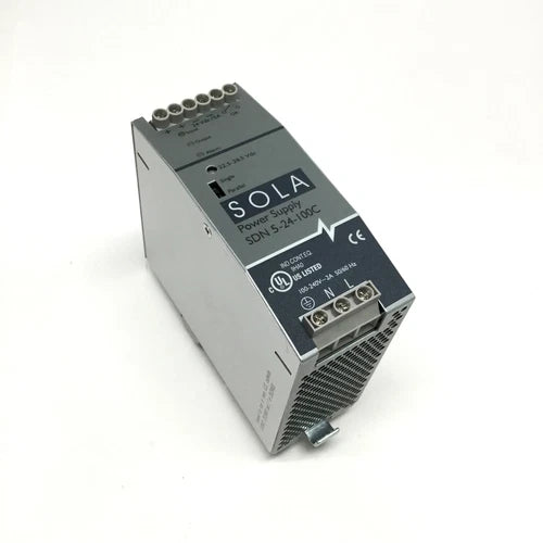 Sola SDN 5-24-100C Power Supply, Input 100-240VAC 2A 50/60Hz, Output 24VDC 5A