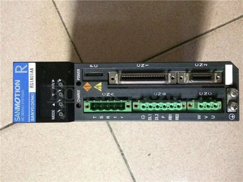 ONE Used Sanyo Denki Sanmotion AC Servo Drive RS1A01AA