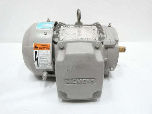 Siemens SD100 Ac Motor 143tc 3ph 1hp 1755rpm 208-230/460v-ac