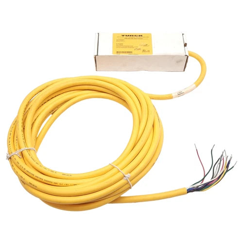Turck 8MB12Z-4P2-10 Eurofast Junction Box With Cable, 8-Port M12, 10-30VDC, 10m