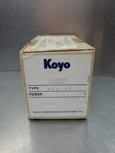 KOYO KCX-4T Electronic Counter, 120V                                        5D-1