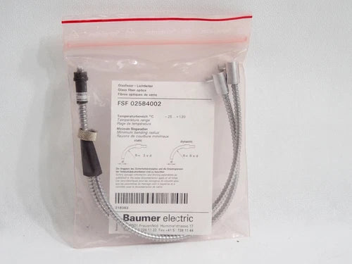Baumer electric FSF025B4002 Glasfaser - Lichtleiter / Neu OVP
