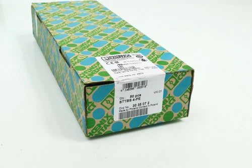 50x Phoenix Contact Durchgangsreihenklemme 30 35 07 2 | STTBS 4-PE | 3035072