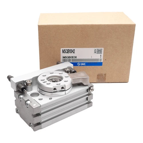 SMC MSQB10H2 Rotary Table, ?15mm Bore, 180¡ã Rotation, 0.2-1.0MPa, M5x0.8 Ports