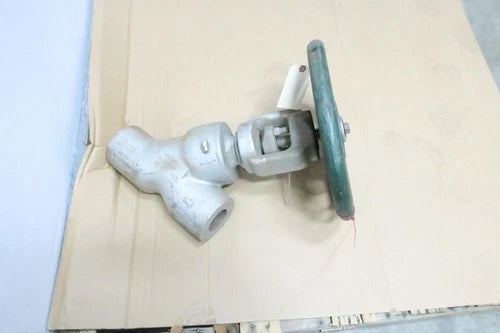 Edwards B96124F22 Univalve Manual Steel Socket Weld Stop Y-globe Valve 2in 4500